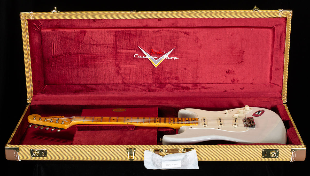 Fender Custom Shop Willcutt True &#39;57 Stratocaster Journeyman Relic White Blonde 57 V (448)