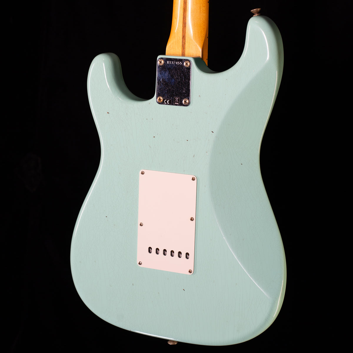 Fender Custom Shop 1958 Stratocaster Journeyman Relic Surf Green Josefina Pickups (455)