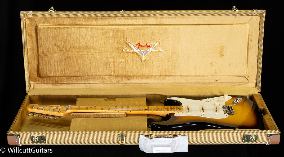 Fender Custom Shop Willcutt True '57 Stratocaster Journeyman Relic 2-Tone Sunburst 65 C (505)