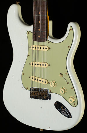 Fender Custom Shop Willcutt True '62 Stratocaster Journeyman Relic Olympic White 59 C (535)