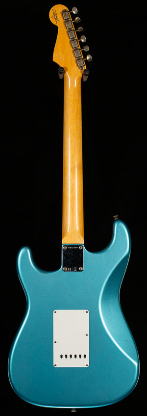 Fender Custom Shop 1965 Stratocaster Journeyman Teal Green Metallic Josefina Pickups(599)