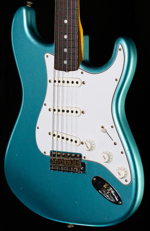 Fender Custom Shop 1965 Stratocaster Journeyman Teal Green Metallic Josefina Pickups(599)