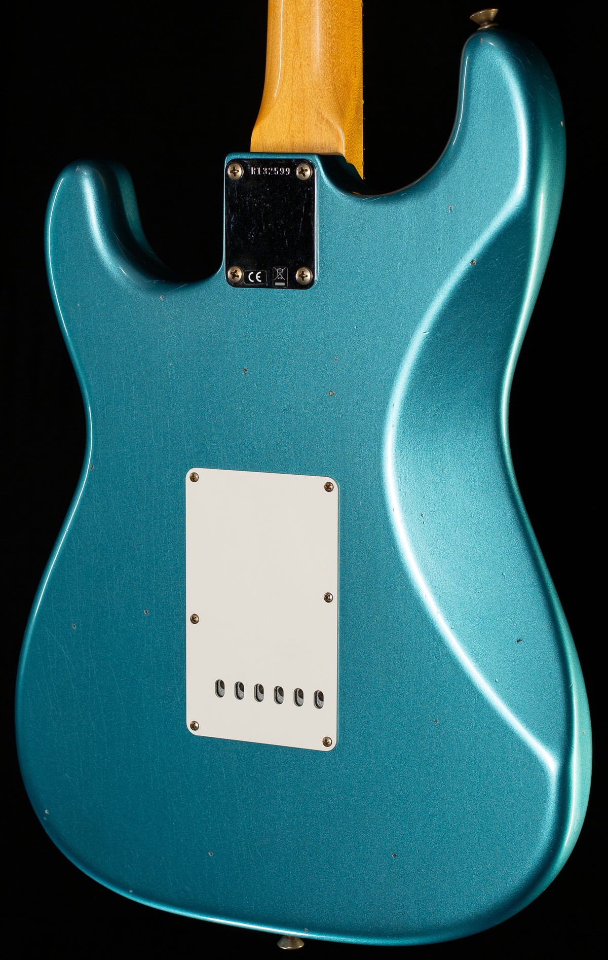 Fender Custom Shop 1965 Stratocaster Journeyman Teal Green Metallic Josefina Pickups(599)