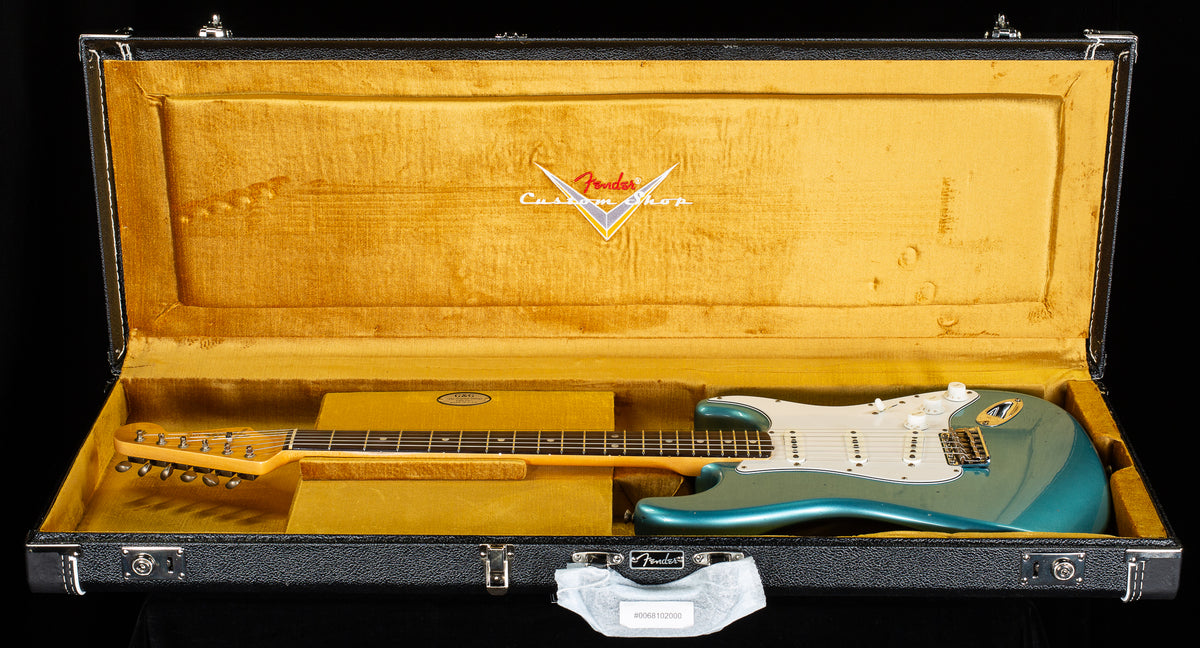 Fender Custom Shop 1965 Stratocaster Journeyman Teal Green Metallic Josefina Pickups(599)