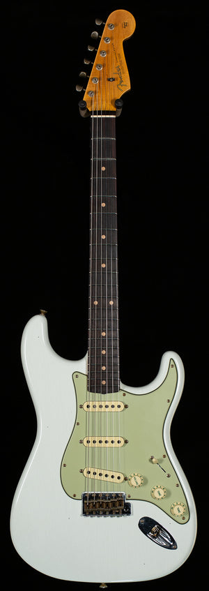 Fender Custom Shop Willcutt True '62 Stratocaster Journeyman Relic Olympic White Large C (693)