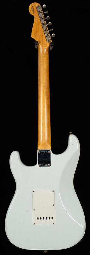 Fender Custom Shop Willcutt True '62 Stratocaster Journeyman Relic Olympic White Large C (693)