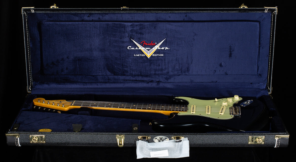 Fender Custom Shop Willcutt True '62 Stratocaster Journeyman Relic Black Large C (700)