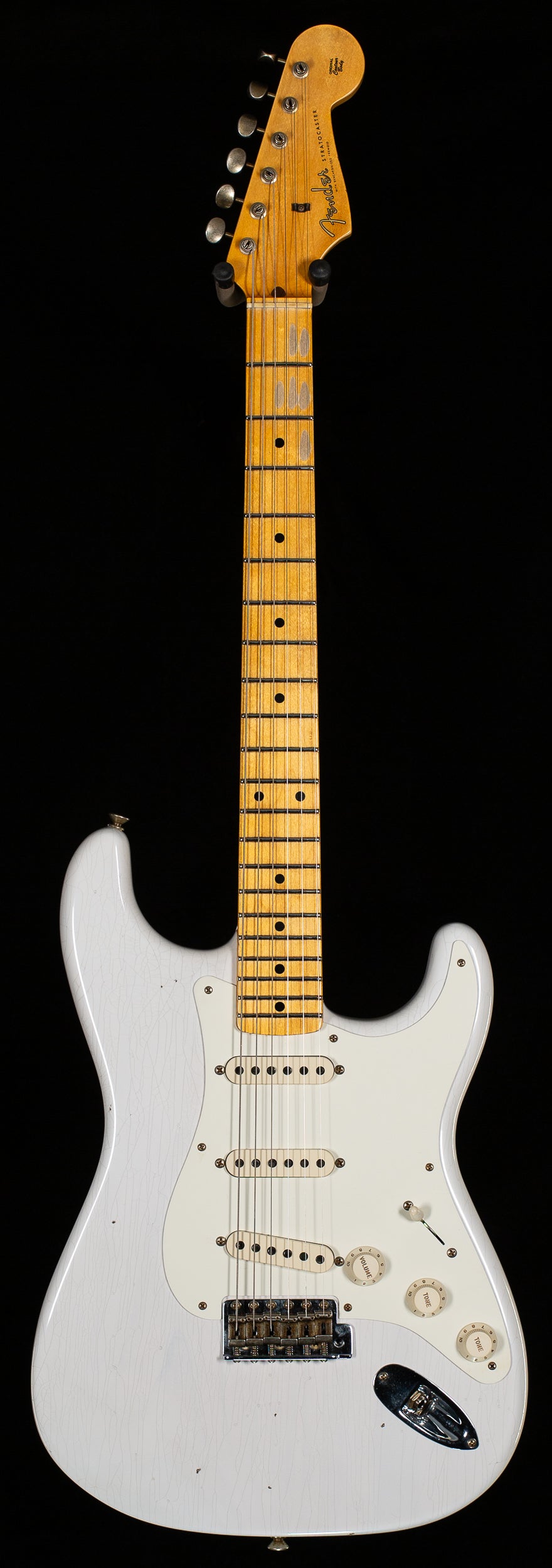 Fender Custom Shop Willcutt True &#39;57 Stratocaster Journeyman Relic White Blonde 65 C (719)