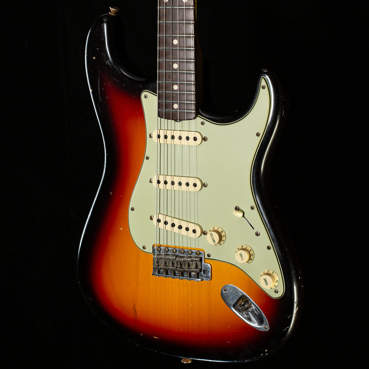 Fender Custom Shop Masterbuilt Dennis Galuzska True '62 Strat Journeyman 3-Tone Sunburst Brazilian 59 C  (792)