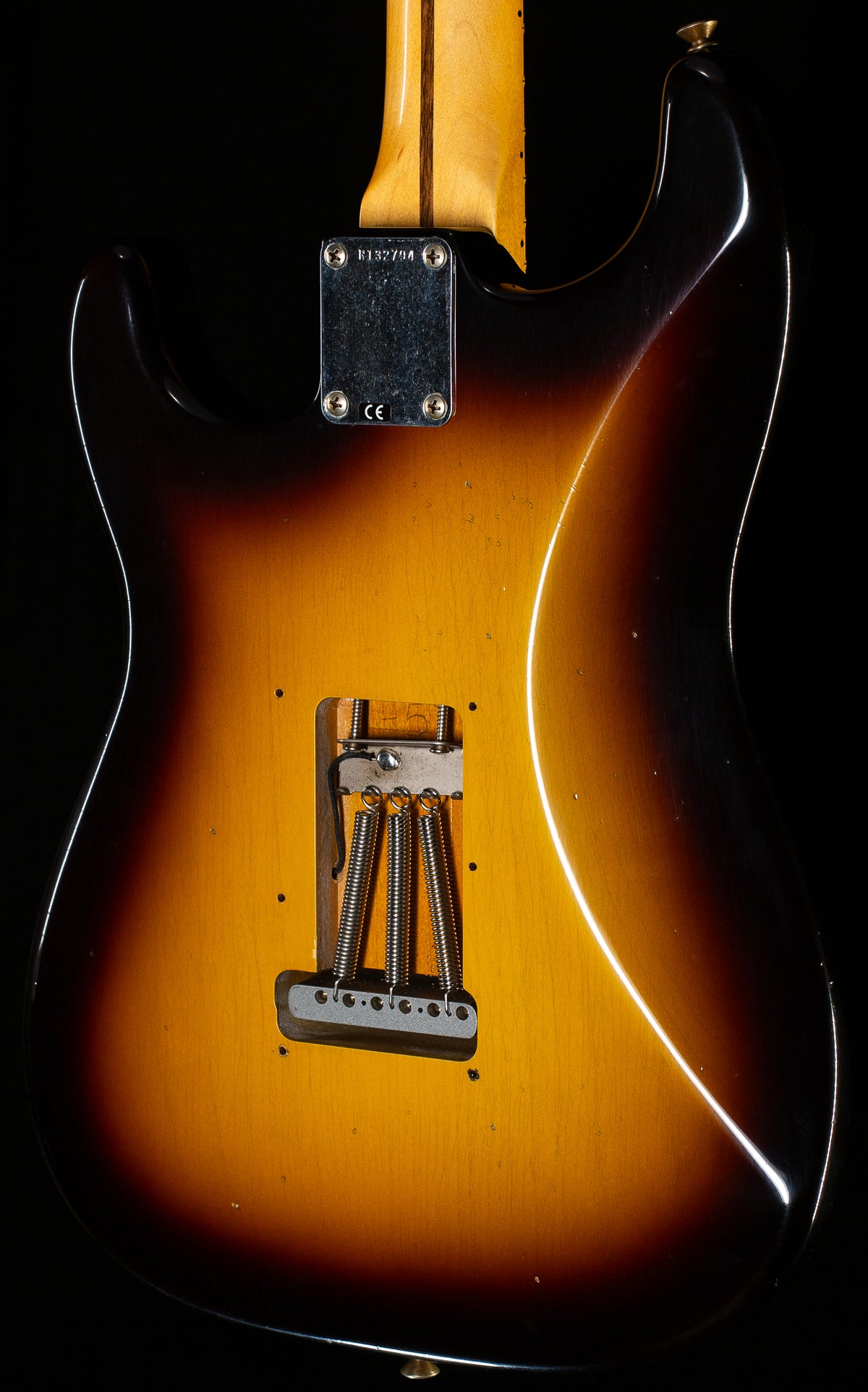 Fender Custom Shop Willcutt True &#39;57 Stratocaster Journeyman Relic 2-Tone Sunburst (794)