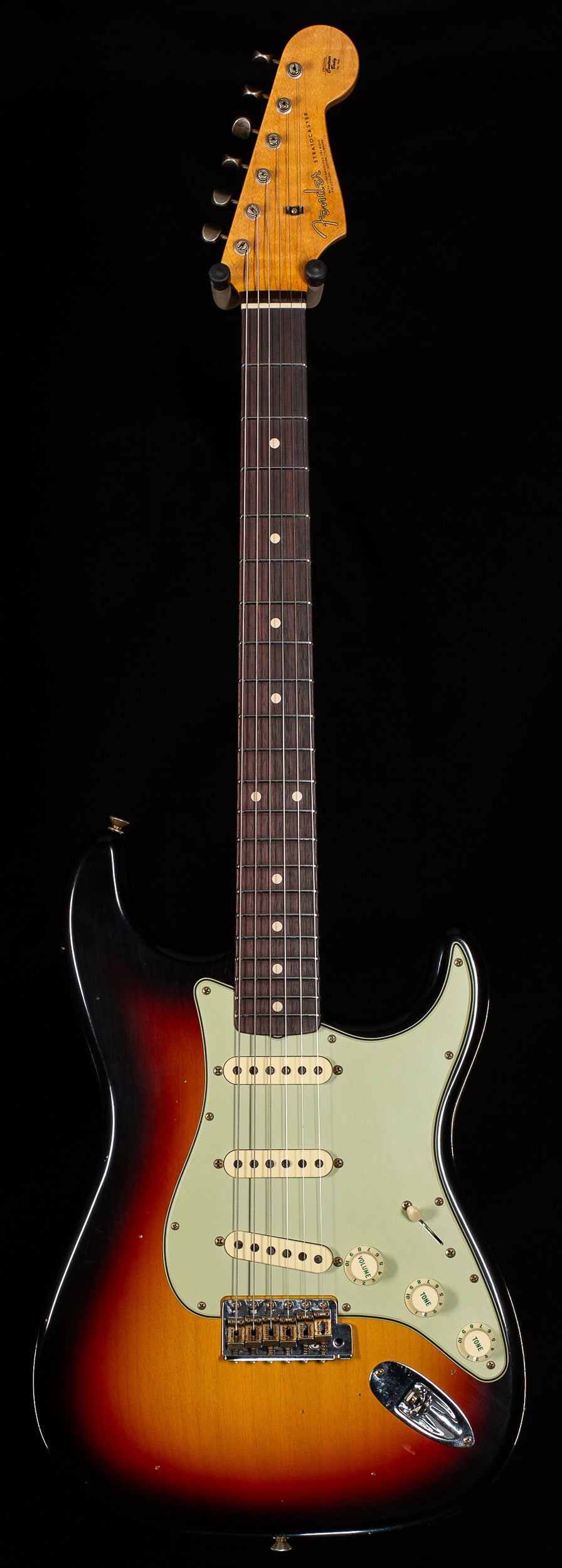 Fender Custom Shop WILLCUTT TRUE '62 STRAT JRN V - 3-Tone Sunburst (799)