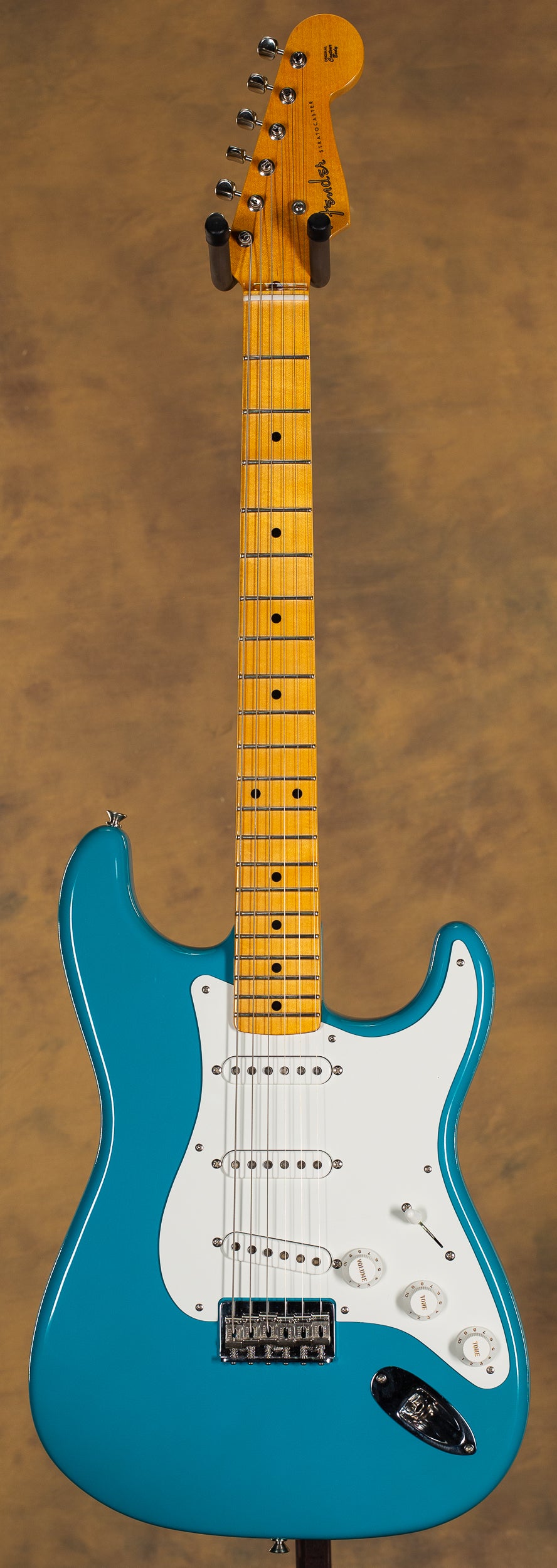Fender Custom Shop Vintage Custom 1955 Hardtail Stratocaster Time Capsule Aged Taos Turquoise