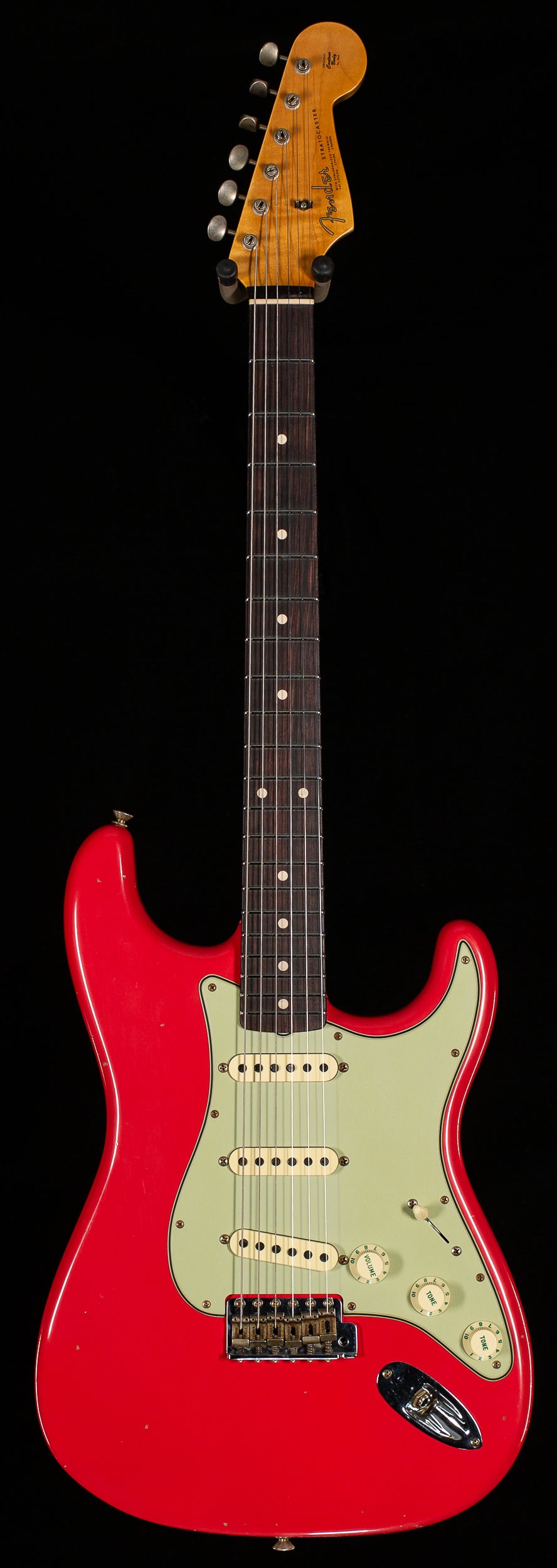 Fender Custom Shop Willcutt True &#39;62 Stratocaster Journeyman Relic Fiesta Red &#39;59 C (810)