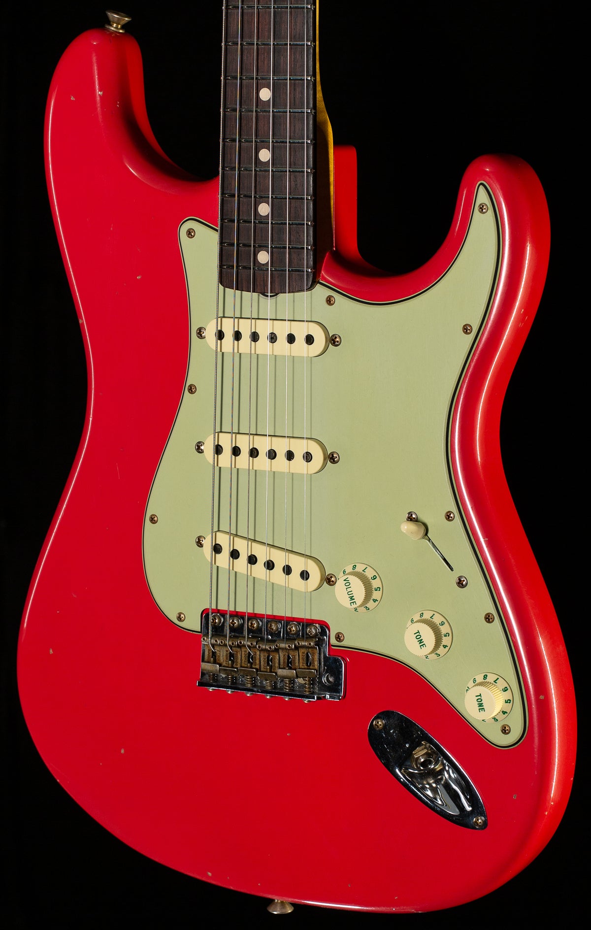 Fender Custom Shop Willcutt True &#39;62 Stratocaster Journeyman Relic Fiesta Red &#39;59 C (810)