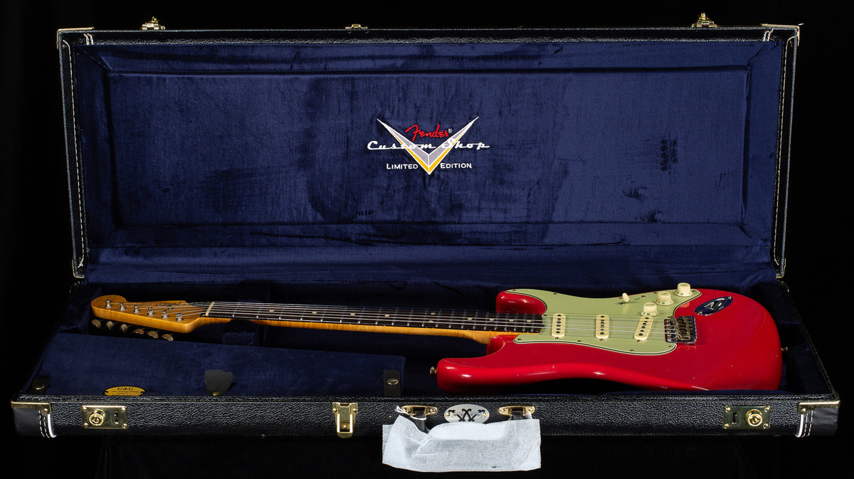 Fender Custom Shop Willcutt True &#39;62 Stratocaster Journeyman Relic Fiesta Red &#39;59 C (810)