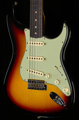 Fender Custom Shop Willcutt True '62 Stratocaster Journeyman Relic 3-Tone Sunburst Josephina Handwound 57 Soft V   (813)