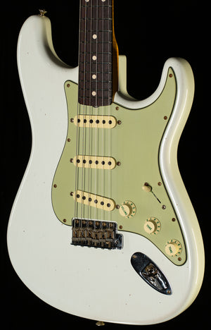 Fender Custom Shop Willcutt True '62 Stratocaster Journeyman Relic Olympic White 57 V (879)