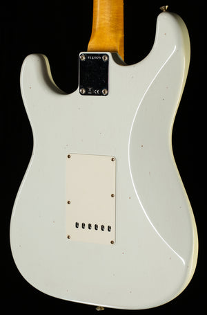 Fender Custom Shop Willcutt True '62 Stratocaster Journeyman Relic Olympic White 57 V (879)