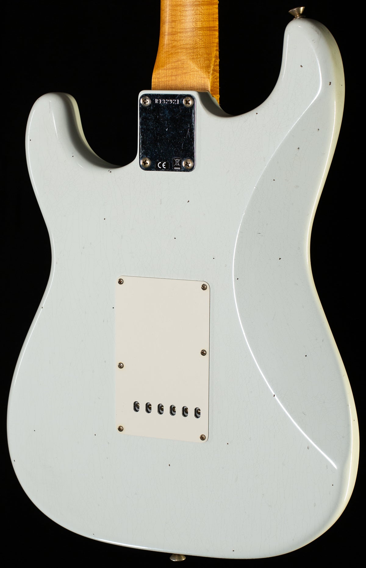 Fender Custom Shop Willcutt True '62 Stratocaster Journeyman Relic Olympic White 60s Oval C (921)