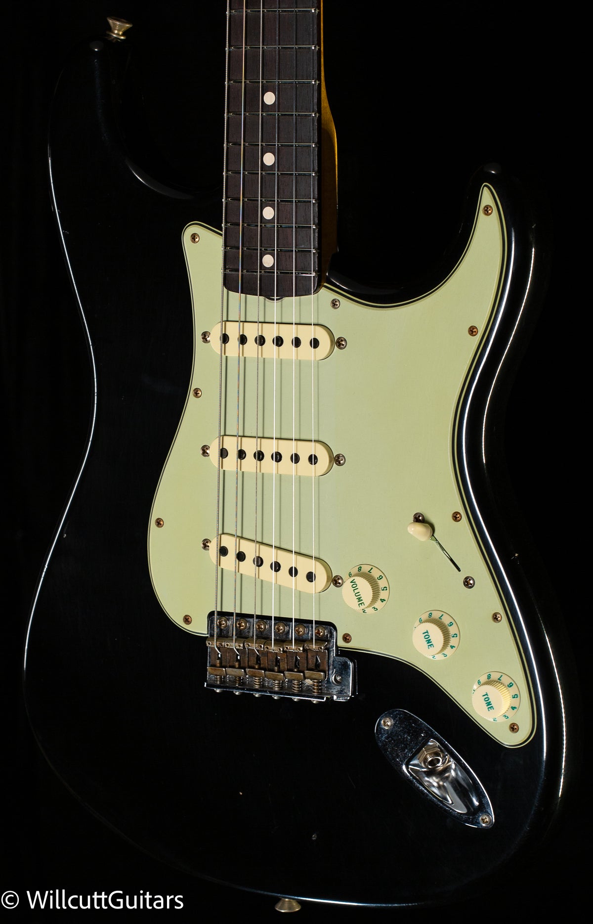 Fender Custom Shop 1962 STRAT JRN RW HW 59 "C" - BLK (972)