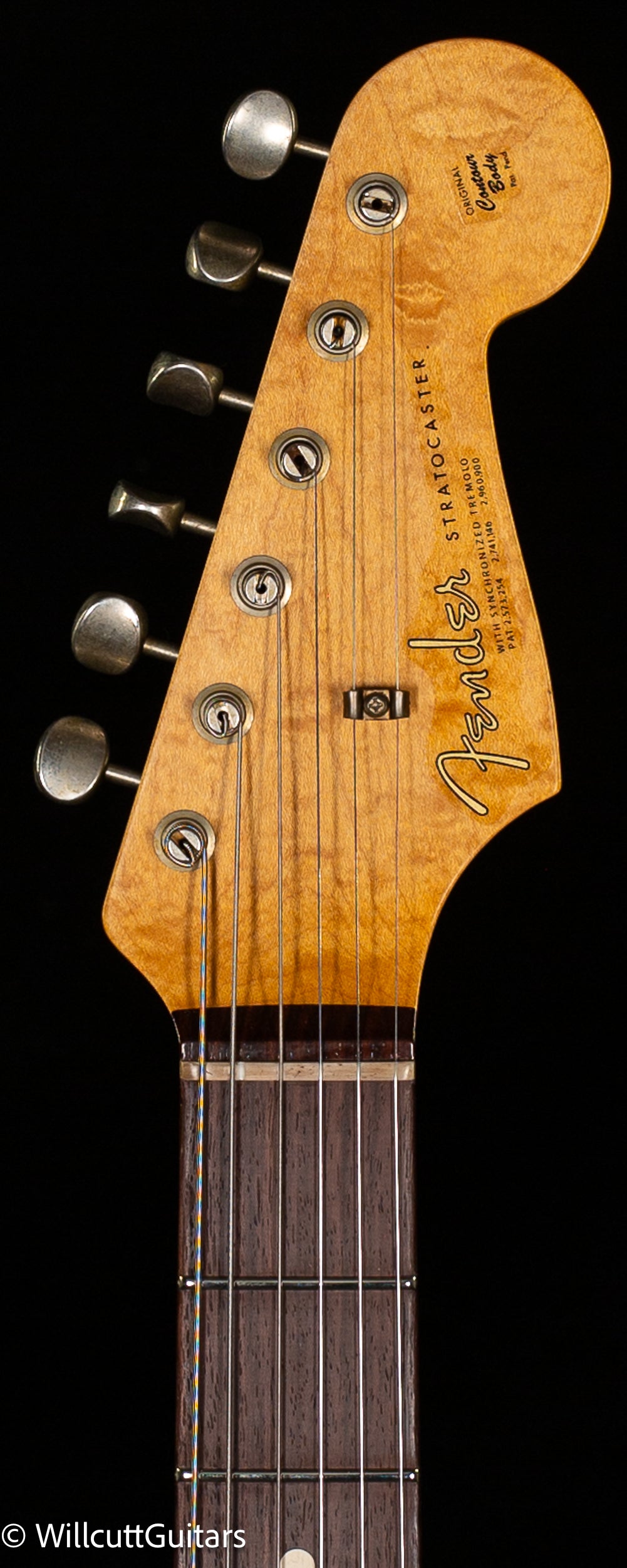 Fender Custom Shop Willcutt True '62 Stratocaster Journeyman Relic Fiesta Red Josephina Handwound 57 Soft V (984)