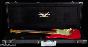 Fender Custom Shop Willcutt True '62 Stratocaster Journeyman Relic Fiesta Red Josephina Handwound 57 Soft V (984)