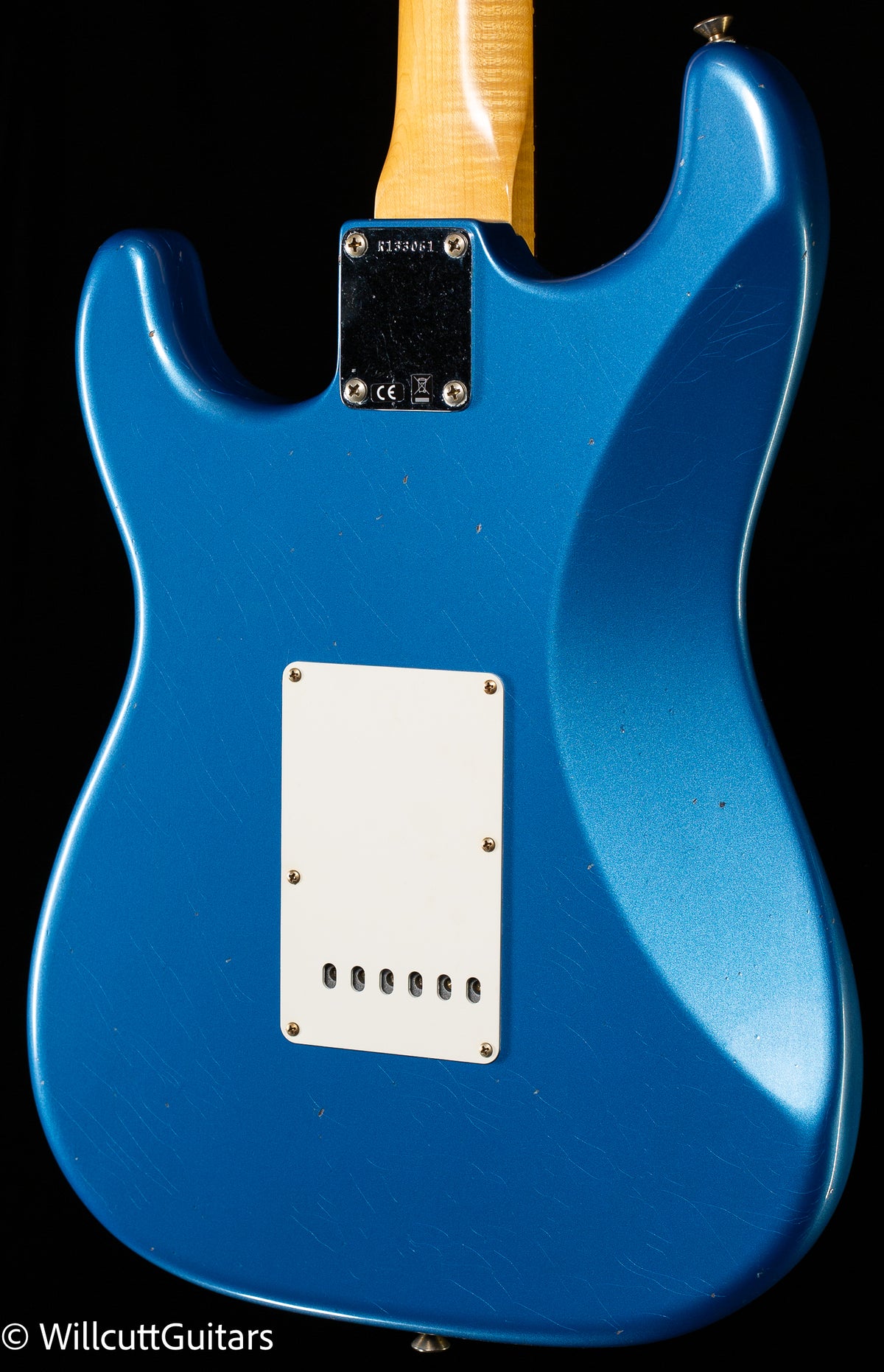 Fender Custom Shop Willcutt True &#39;62 Stratocaster Journeyman Relic Lake Placid Blue 57 V (061)