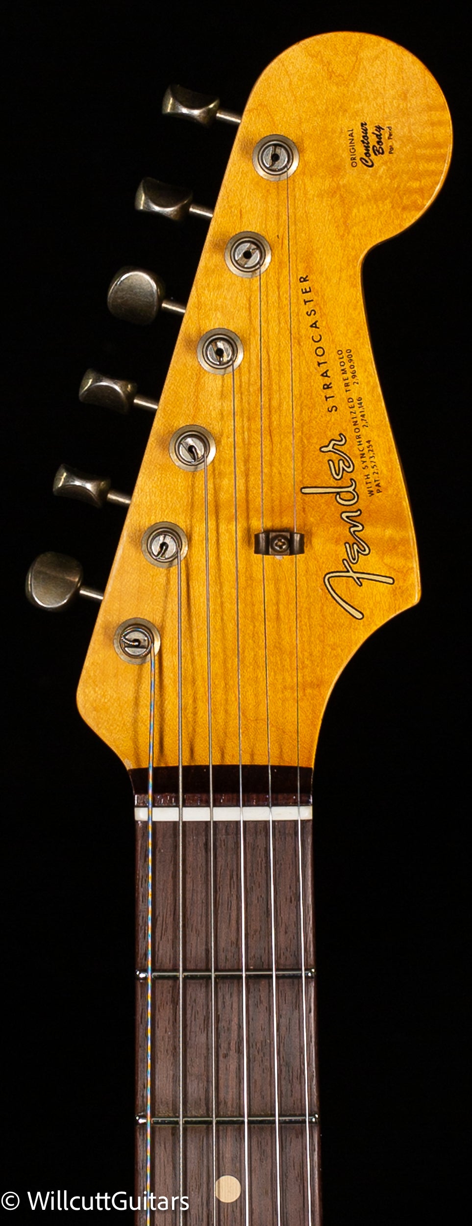 Fender Custom Shop Willcutt True &#39;62 Stratocaster Journeyman Relic Lake Placid Blue 57 V (061)