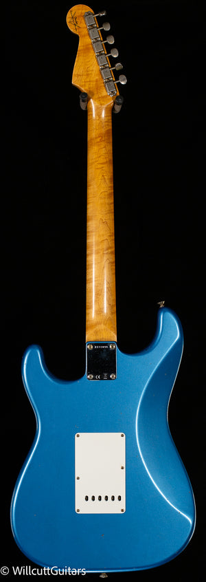 Fender Custom Shop Willcutt True '62 Stratocaster Journeyman Relic Lake Placid Blue '60 Oval C (098)