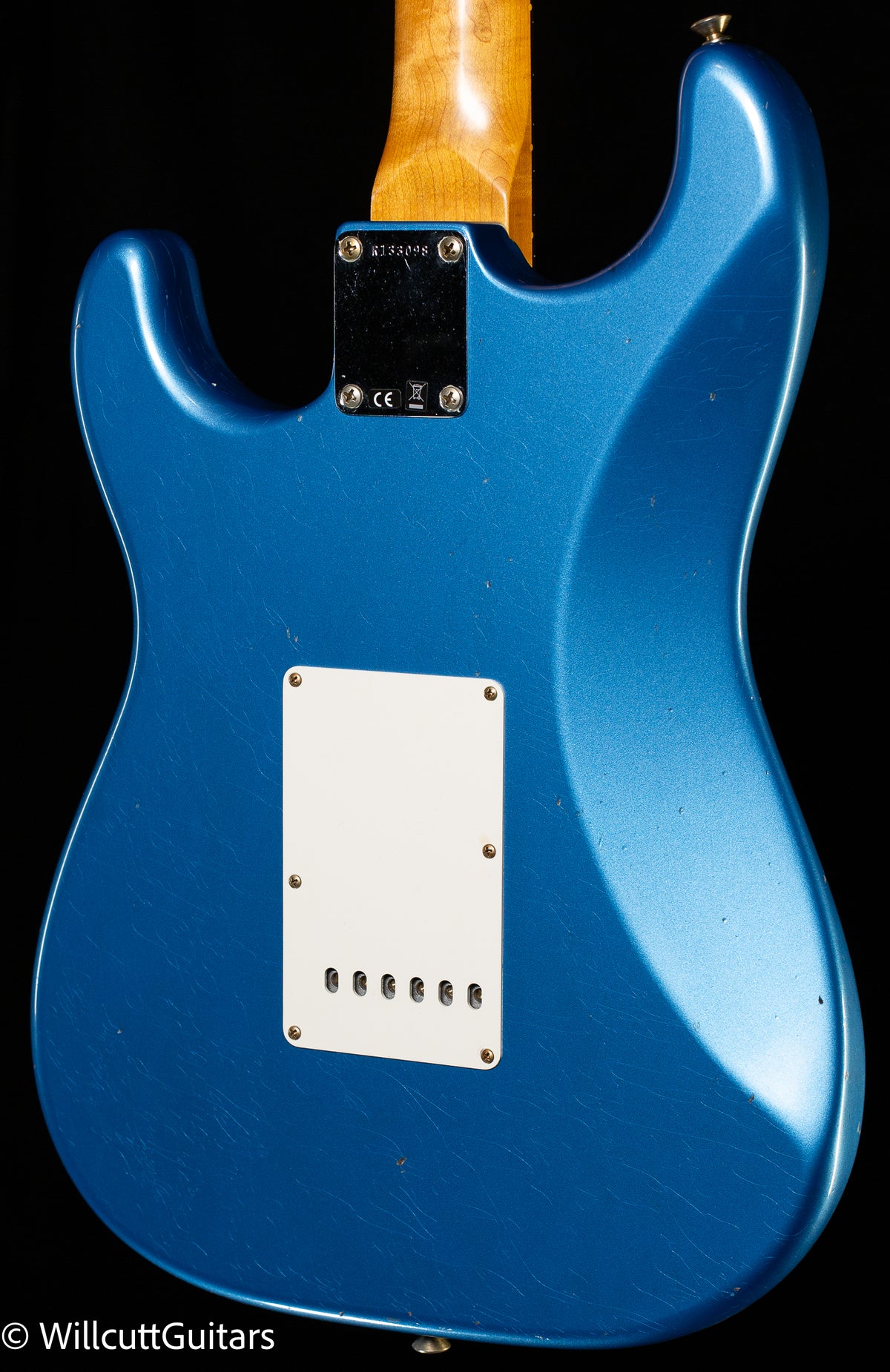 Fender Custom Shop Willcutt True '62 Stratocaster Journeyman Relic Lake Placid Blue '60 Oval C (098)
