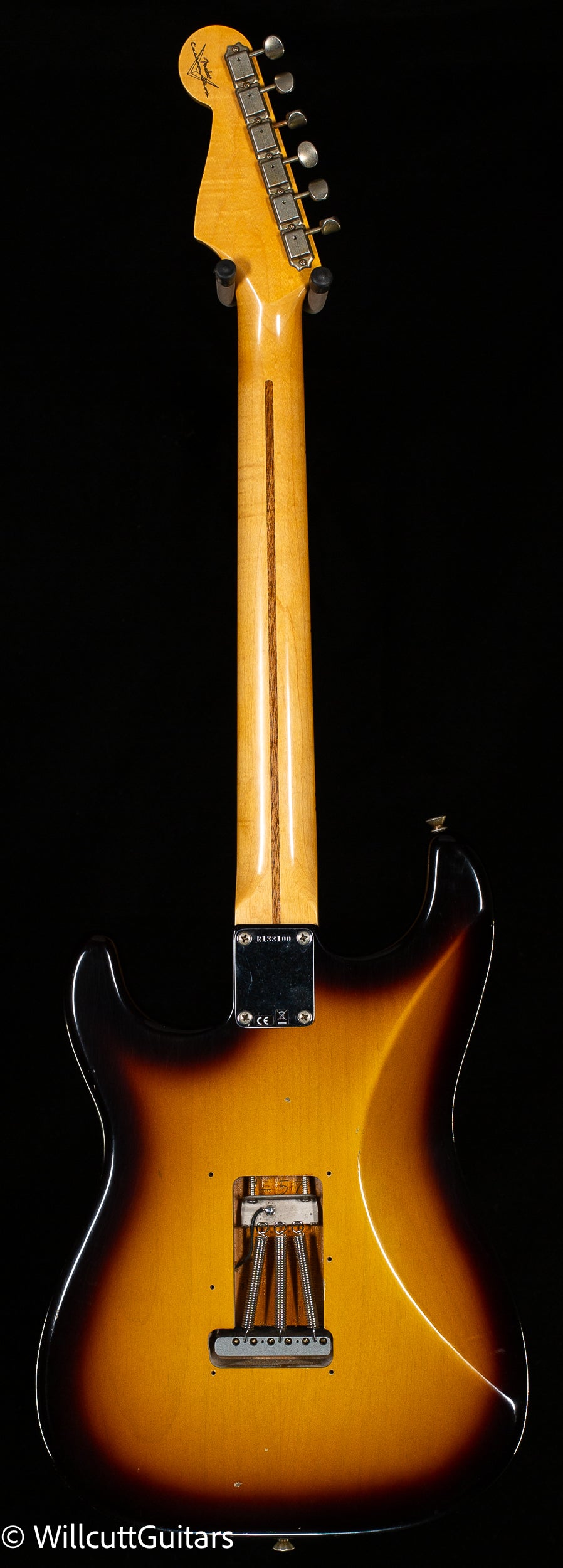 Fender Custom Shop Willcutt True &#39;57 Stratocaster Journeyman Relic 2-Tone Sunburst 65 C (100)