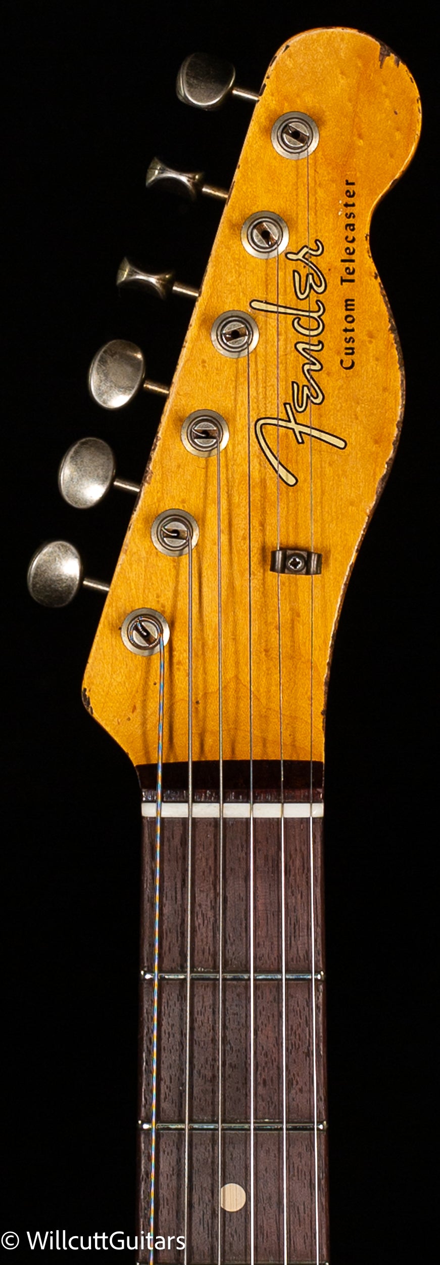 Fender Custom Shop 1960 Telecaster Custom Heavy Relic Black (106)