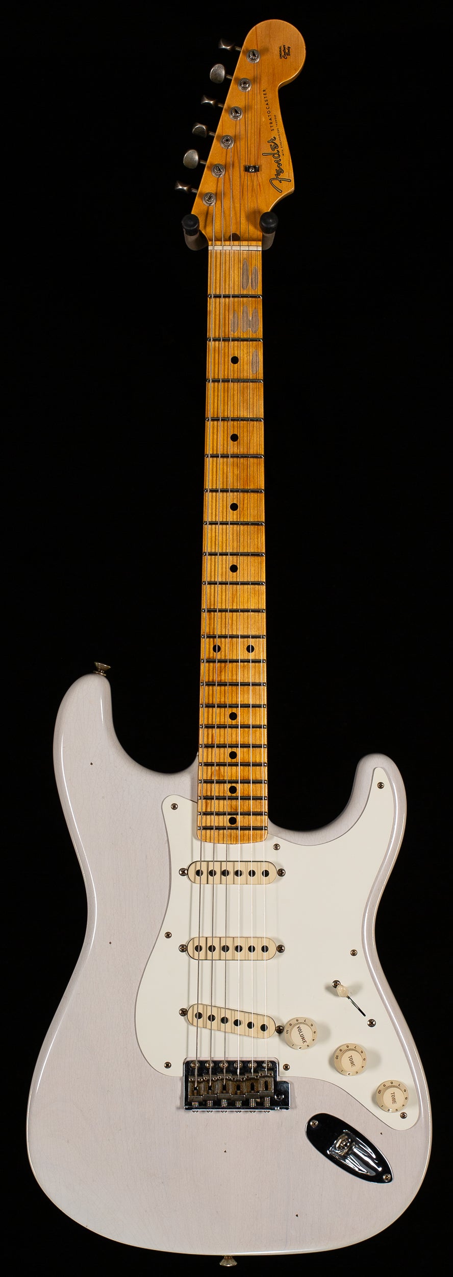 Fender Custom Shop Willcutt True &#39;57 Stratocaster Journeyman Relic White Blonde 65 C  (272)