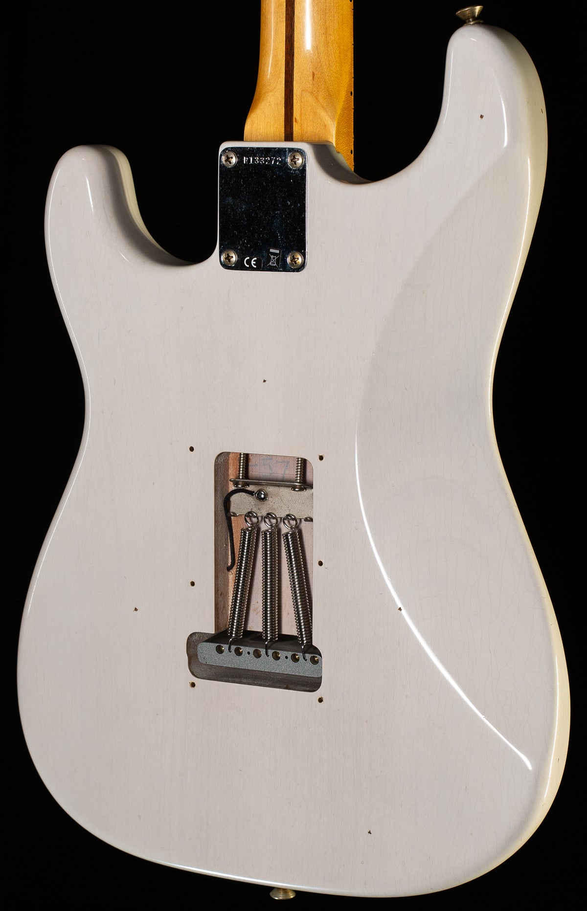 Fender Custom Shop Willcutt True &#39;57 Stratocaster Journeyman Relic White Blonde 65 C  (272)