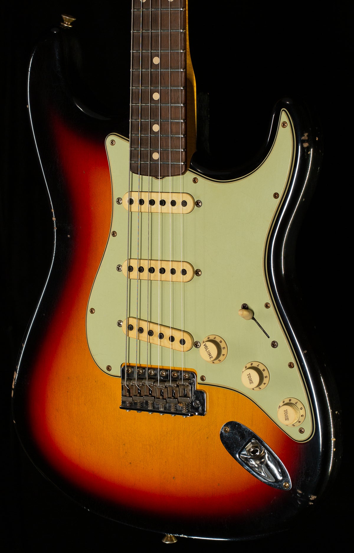 Fender Custom Shop Masterbuilt Jason Smith True '62 Strat Journeyman 3-Tone Sunburst Brazilian 59 C (299)