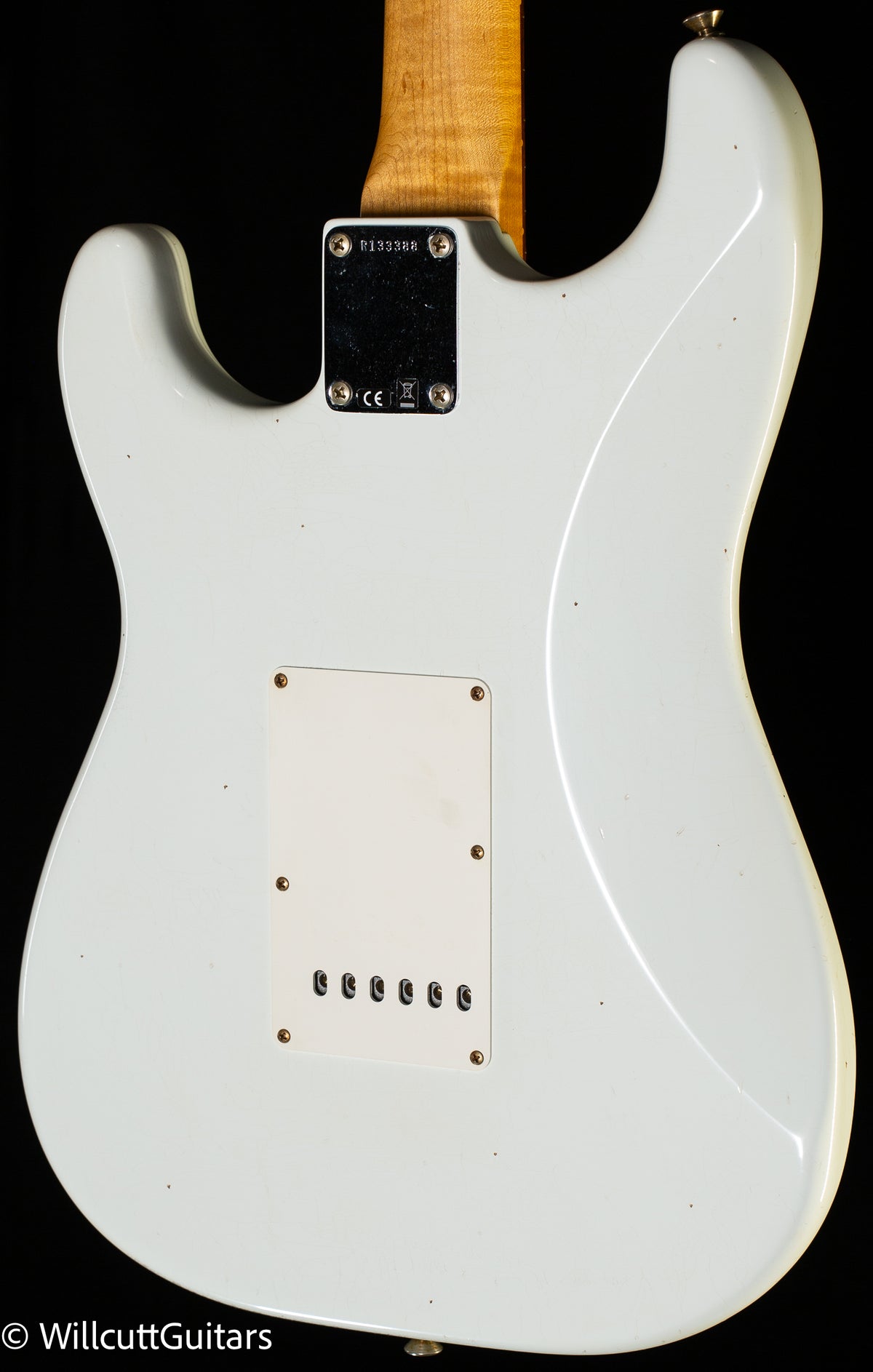 Fender Custom Shop Willcutt True '62 Stratocaster Journeyman Relic Olympic White 59 C (388)
