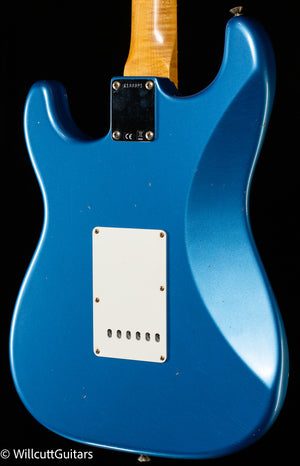 Fender Custom Shop Willcutt True '62 Stratocaster Journeyman Relic Lake Placid Blue Large C (391)
