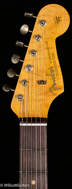 Fender Custom Shop Willcutt True '62 Stratocaster Journeyman Relic Lake Placid Blue Large C (391)