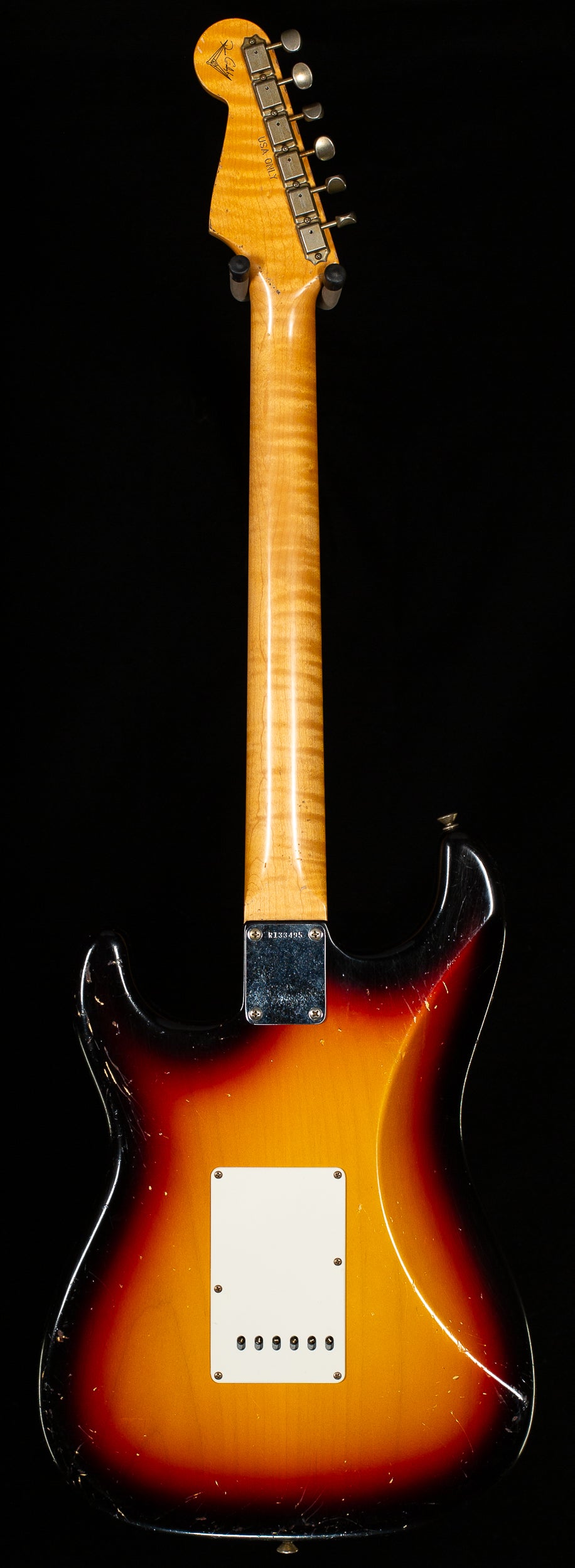 Fender Custom Shop Masterbuilt Dennis Galuzska True '62 Strat Journeyman Olympic White Brazilian 59 C (495)