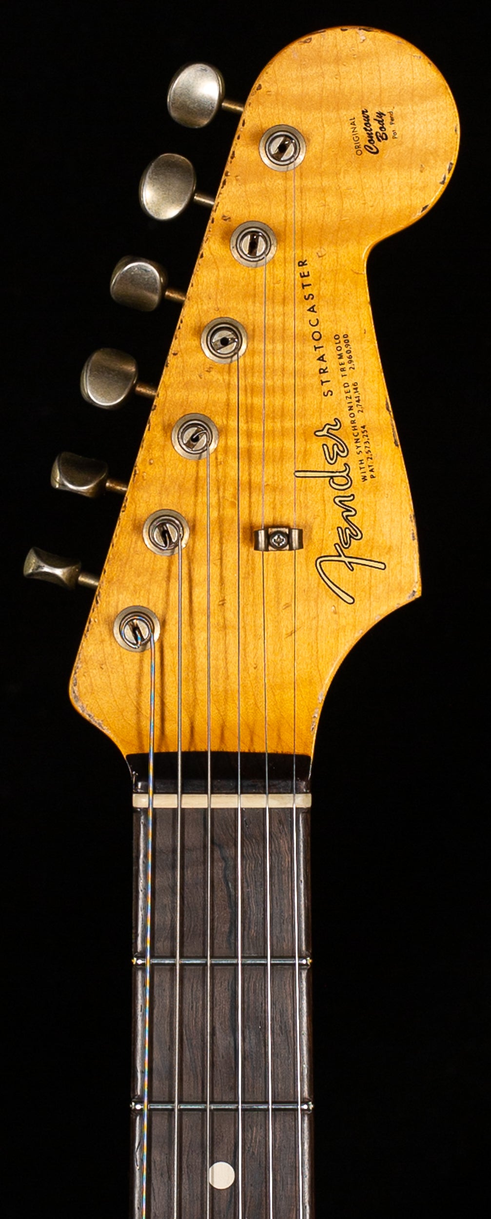 Fender Custom Shop Masterbuilt Dennis Galuzska True '62 Strat Journeyman Olympic White Brazilian 59 C (495)
