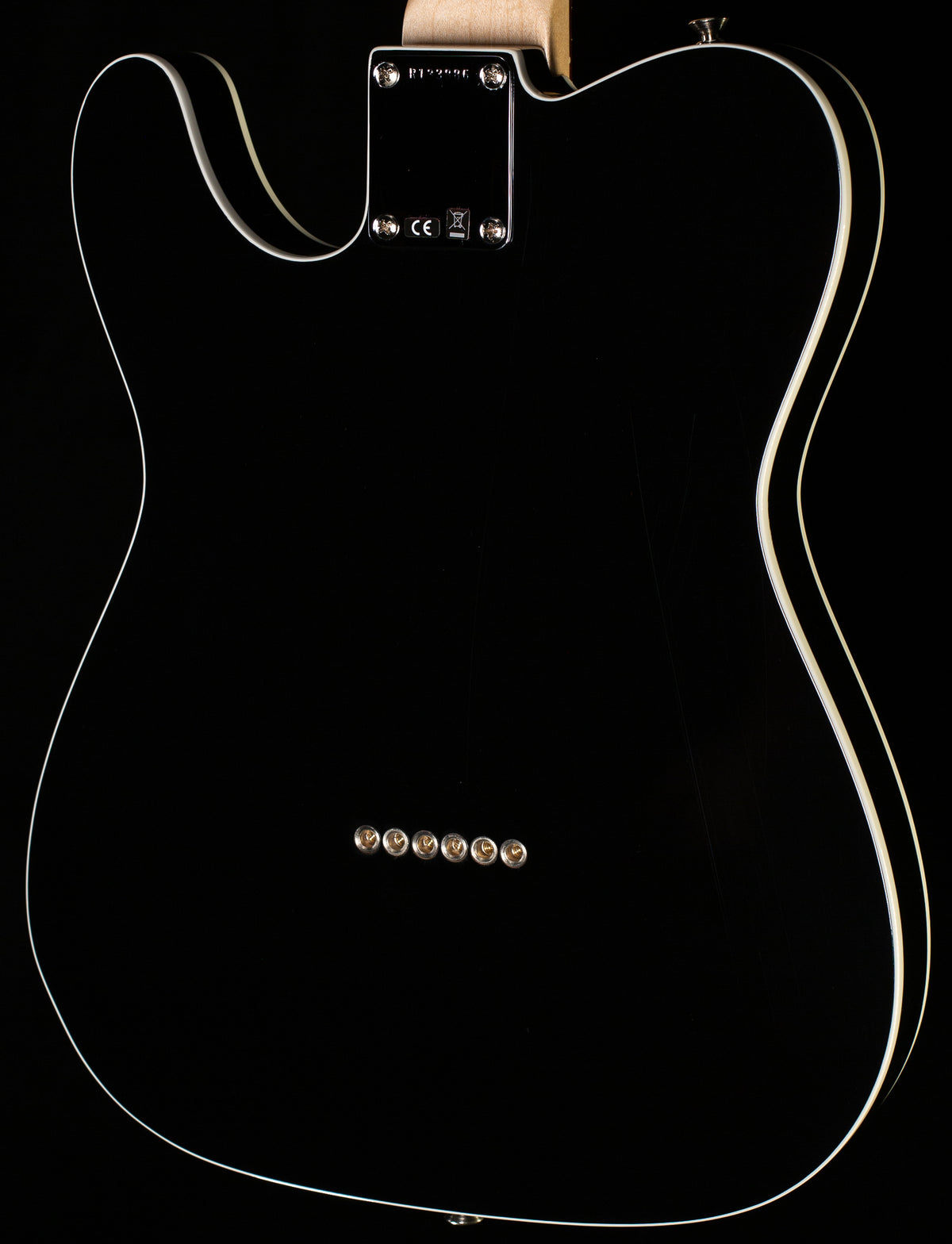 Fender Custom Shop 1960 Telecaster Custom Time Capsule Finish Black (886)