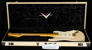 Fender Custom Shop Vintage Custom 1957 Stratocaster NOS Aged White Blonde (906)