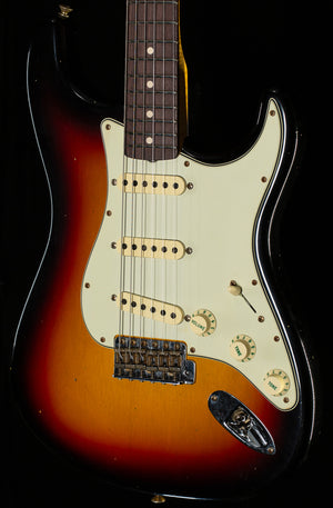 Fender Custom Shop Willcutt True '62 Stratocaster Journeyman Relic 3-Tone Sunburst Josephina Handwound 57 Soft V (150)