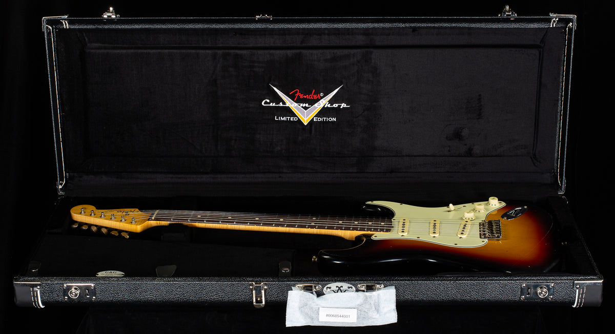 Fender Custom Shop Willcutt True '62 Stratocaster Journeyman Relic 3-Tone Sunburst Josephina Handwound 57 Soft V (150)