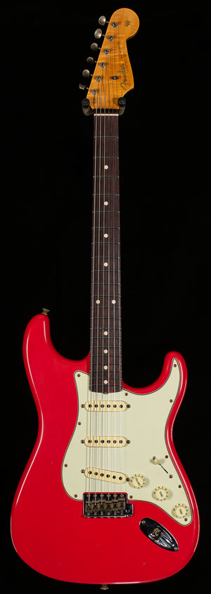 Fender Custom Shop Willcutt True '62 Stratocaster Journeyman Relic Fiesta Red Large C (203)