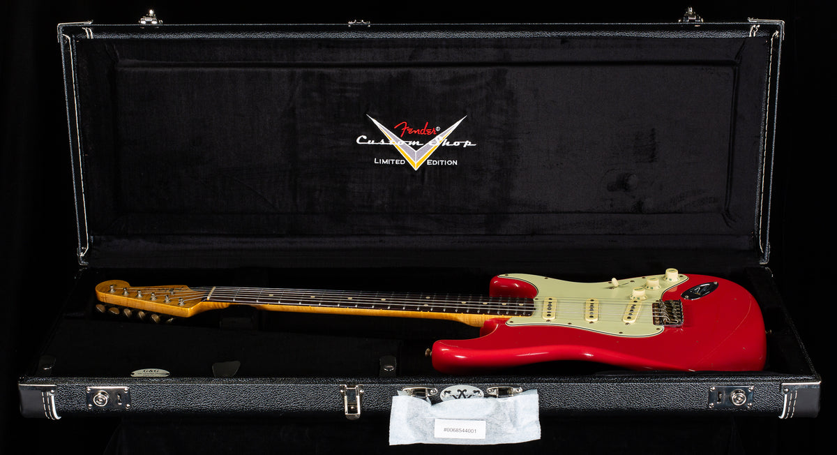 Fender Custom Shop Willcutt True '62 Stratocaster Journeyman Relic Fiesta Red Large C (203)