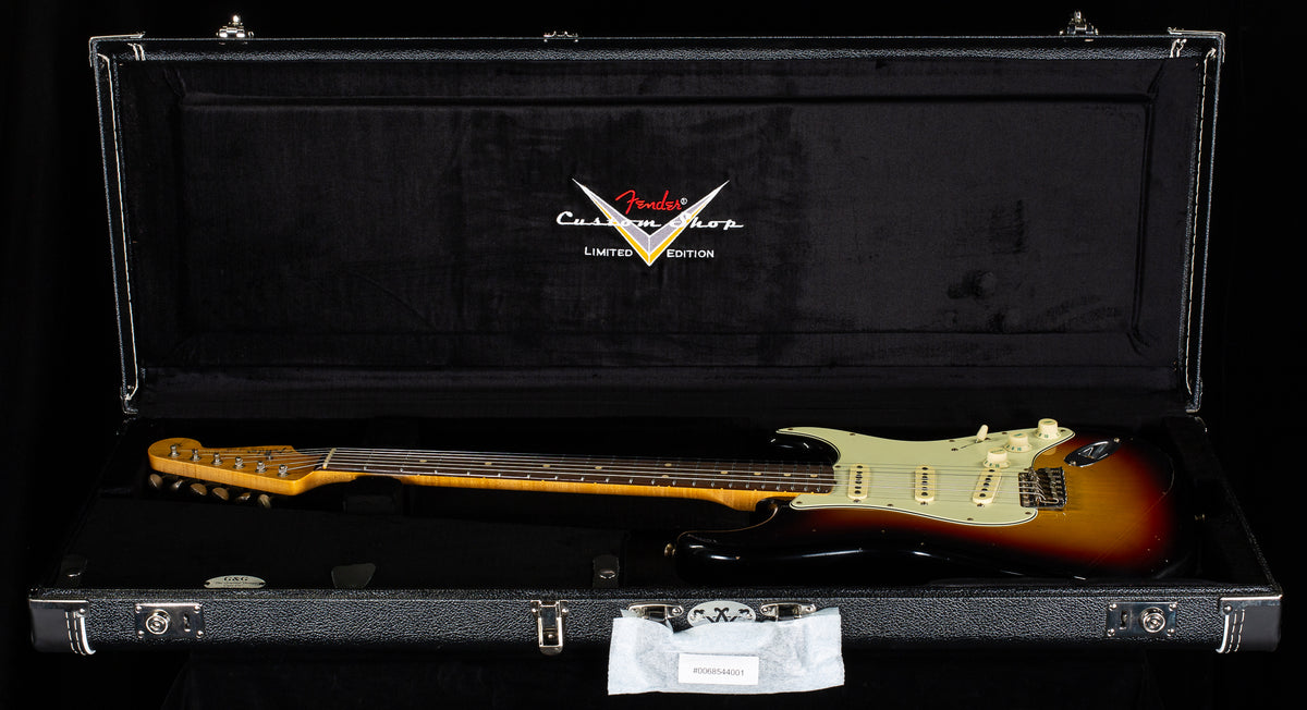 Fender Custom Shop Willcutt True '62 Stratocaster Journeyman Relic 3-Tone Sunburst Large C (204)