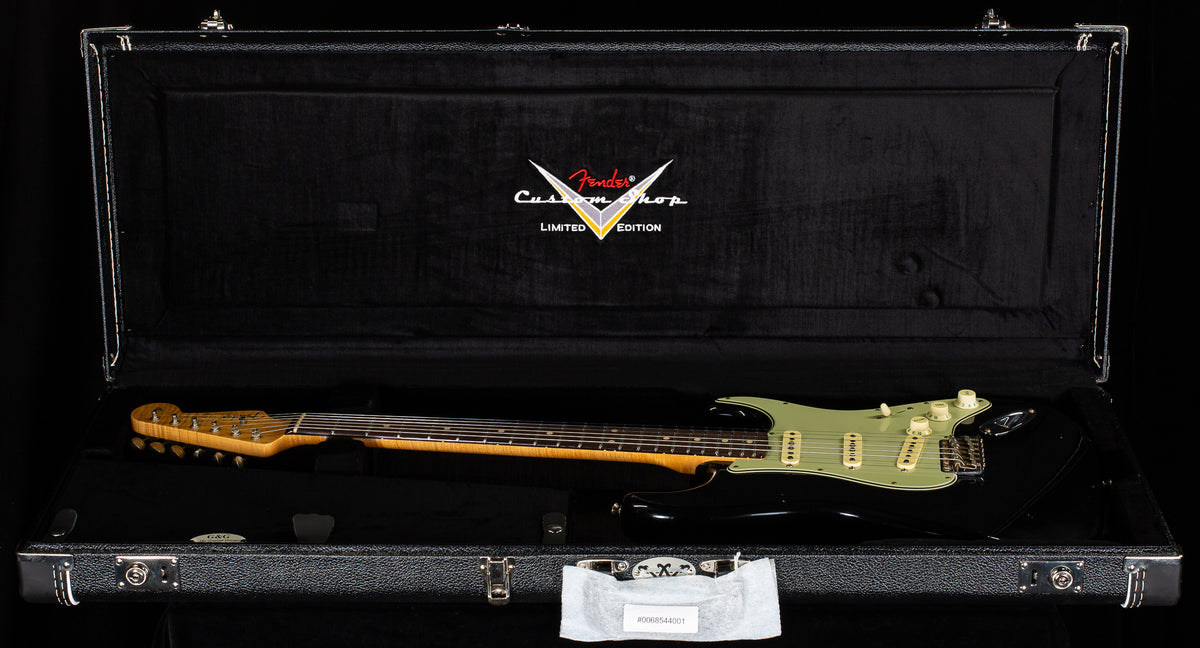 Fender Custom Shop Willcutt True '62 Stratocaster Journeyman Relic Black Large C (227)