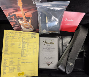 Fender Custom Shop Willcutt True '62 Stratocaster Journeyman Relic Olympic White 60s Oval C (301)
