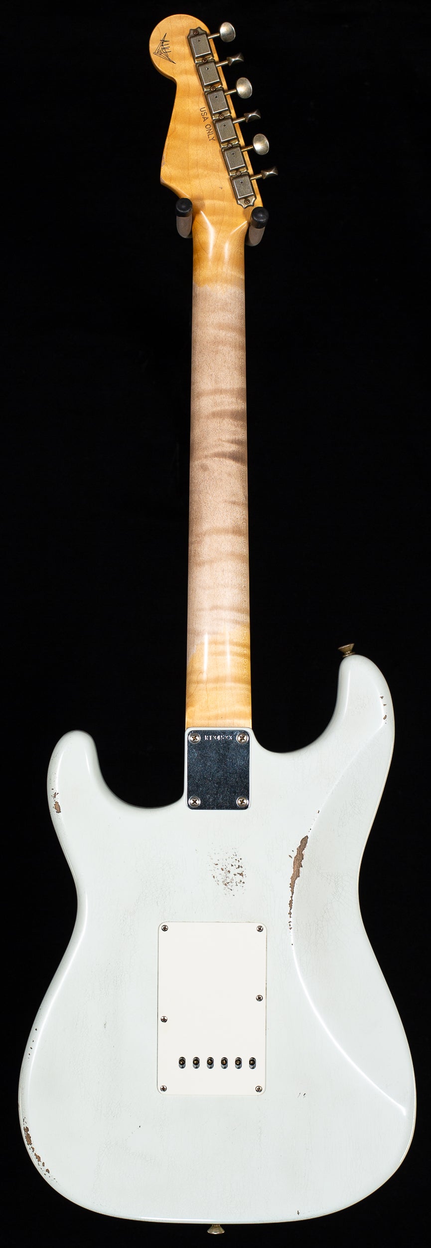 Fender Custom Shop Masterbuilt Andy Hicks True '62 Strat Journeyman Relic Olympic White Brazilian (533)